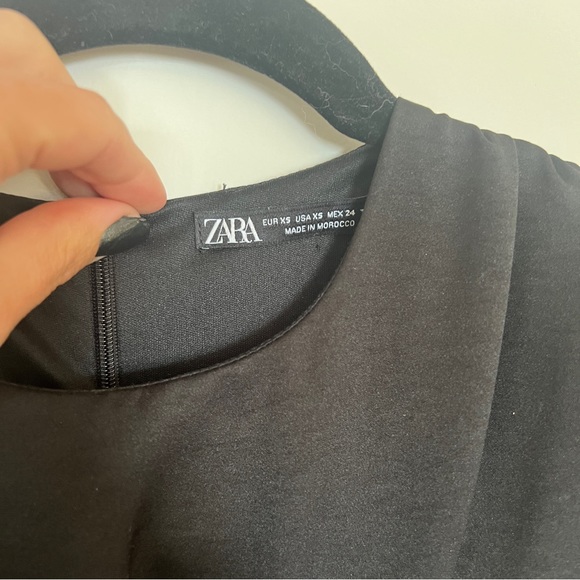 Zara front twist dress black - Picture 5 of 5